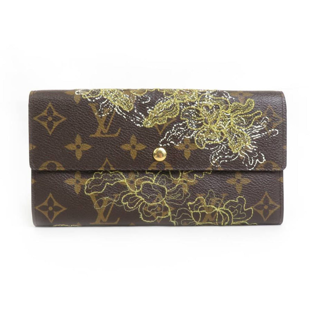 Louis Vuitton Sarah  Canvas Wallet  ()