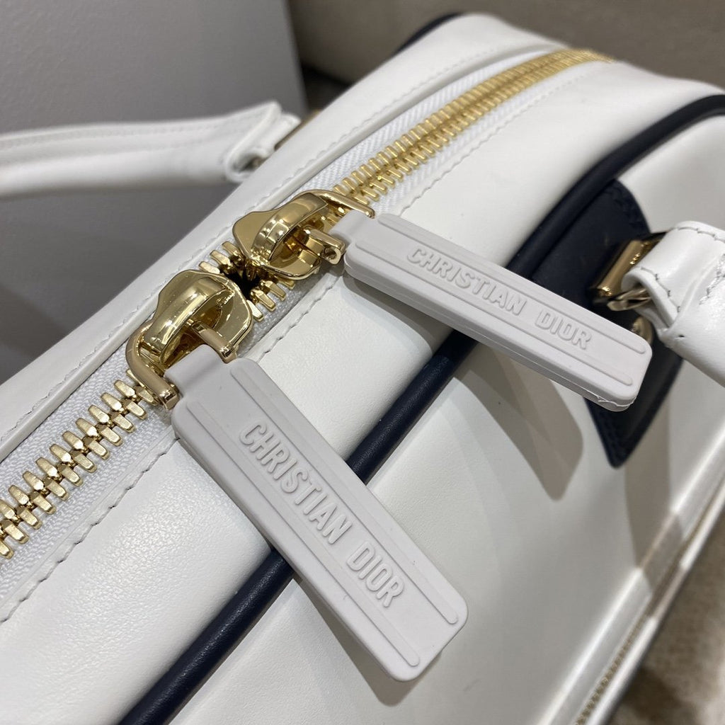 GLAMI MeGLAMIum Vibe Zip Bowling Bag, White, For Men/Women Bowling Bags, 34cm CD M6202OOBR_M879