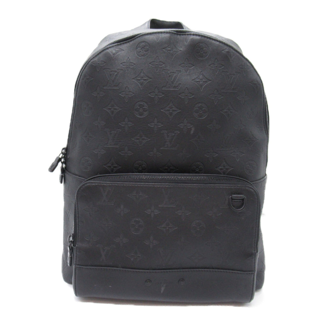 Louis Vuitton Racing Backpack Backpack Backpack Bag PVC Coated Canvas Monogram Shadow  Black M46109