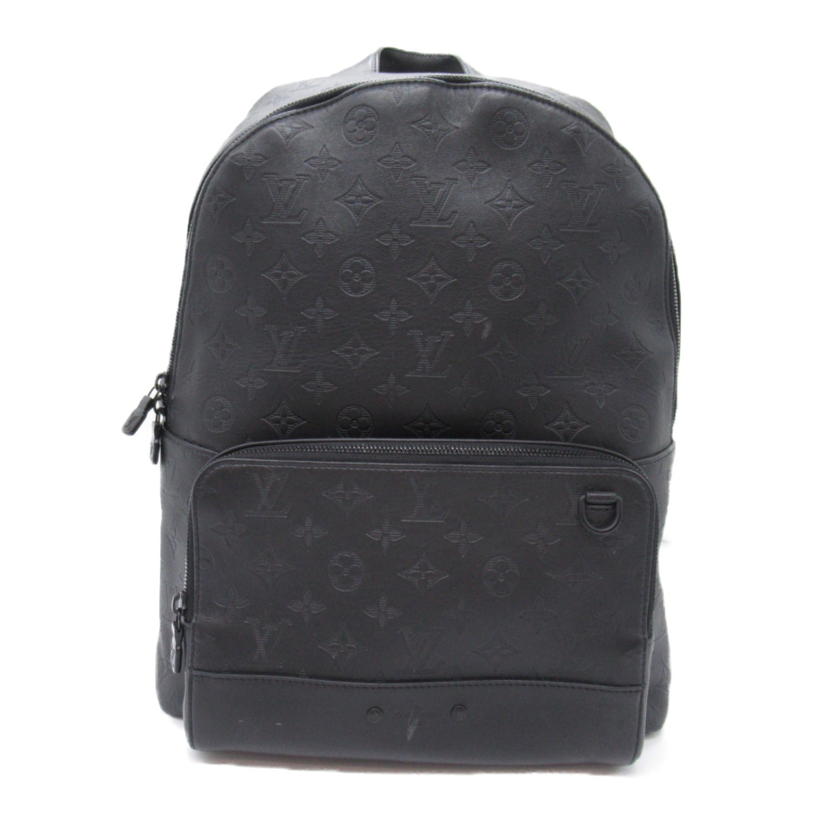 Louis Vuitton Racing Backpack Backpack Backpack Bag PVC Coated Canvas Monogram Shadow  Black M46109