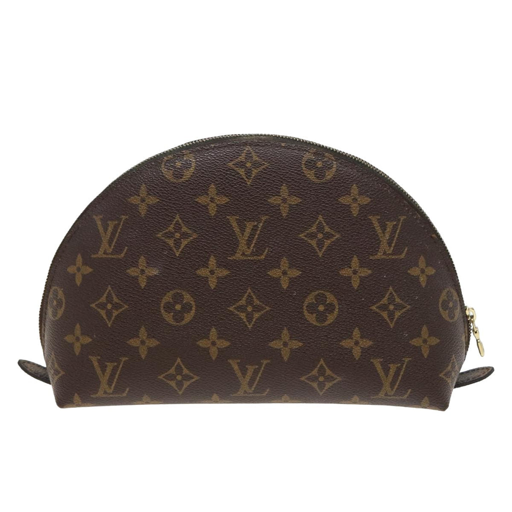 Louis Vuitton Monogram Trousse Demi Ronde Cosmetic Pouch