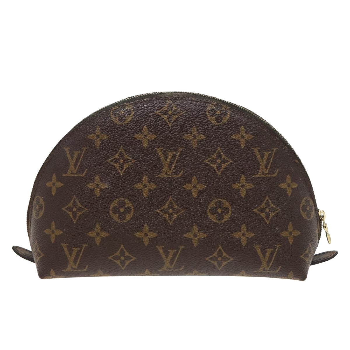 Louis Vuitton Monogram Trousse Demi Ronde Cosmetic Pouch