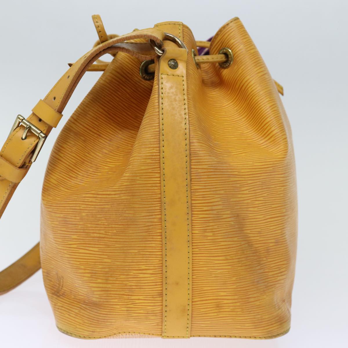 Louis Vuitton Epi Petit Noe Shoulder Bag Tassili Yellow