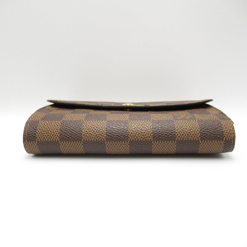 Louis Vuitton Louis Vuitton Portefolio Alexandra Three Fold Wallet Three Folded Wallet PVC  Canvas Damier  Brown N63067