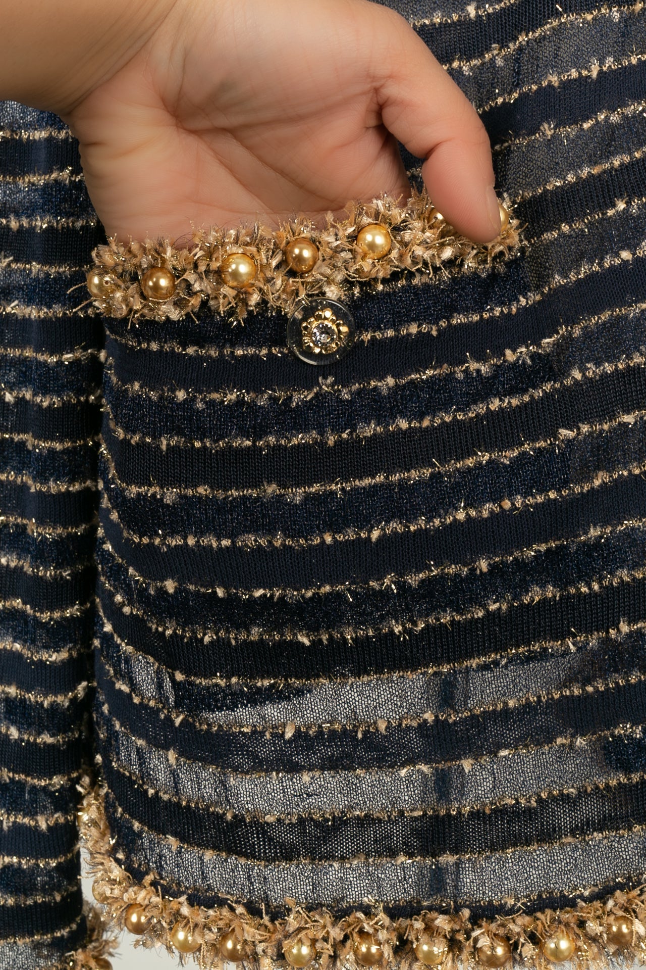 Gilet bleu Chanel
