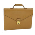 Louis Vuitton Epi Serviette Conseiller Briefcase Beige
