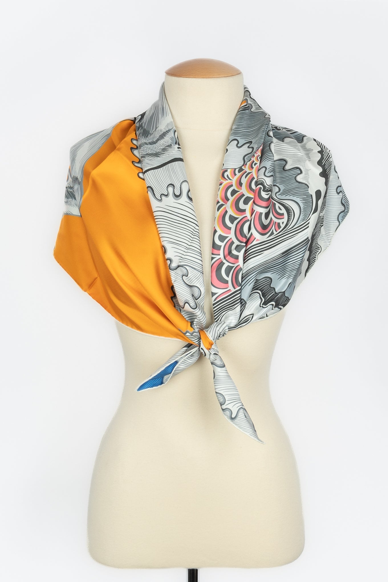 Foulard / carré "Cheval Sirène" Hermès