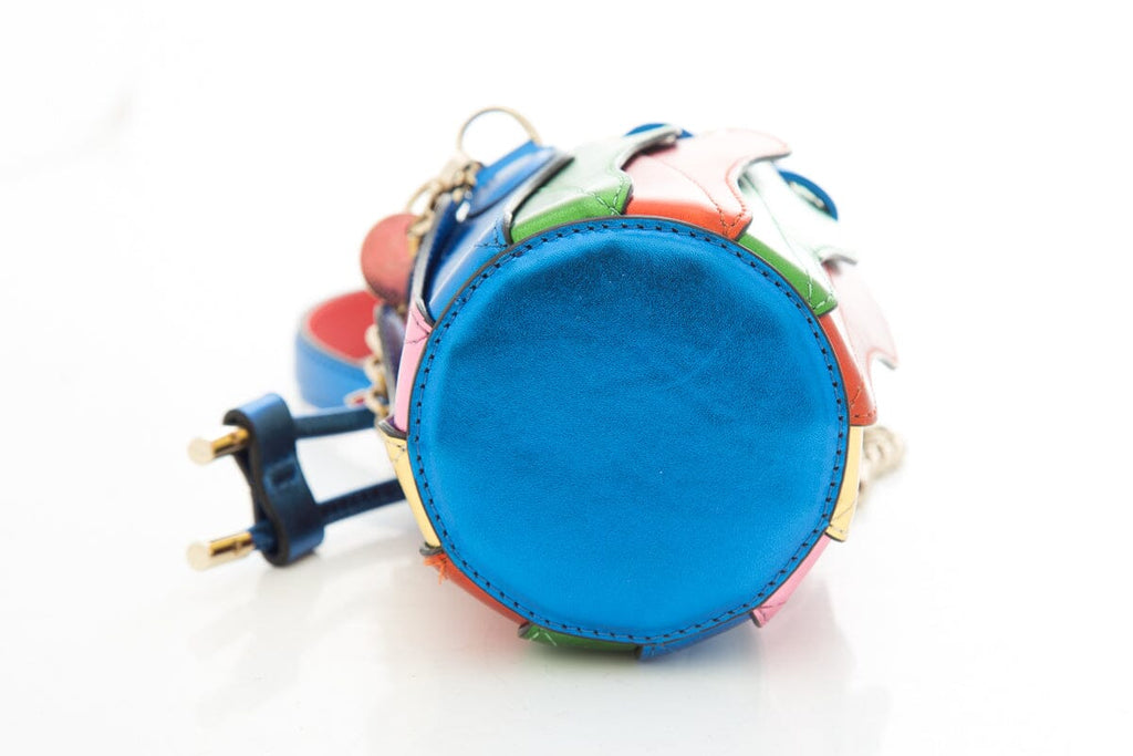 Christian Louboutin Multicolor Bucket Mini Marie Jane Handbag