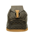 Louis Vuitton Montsouris Gm  Canvas Backpack Bag ()