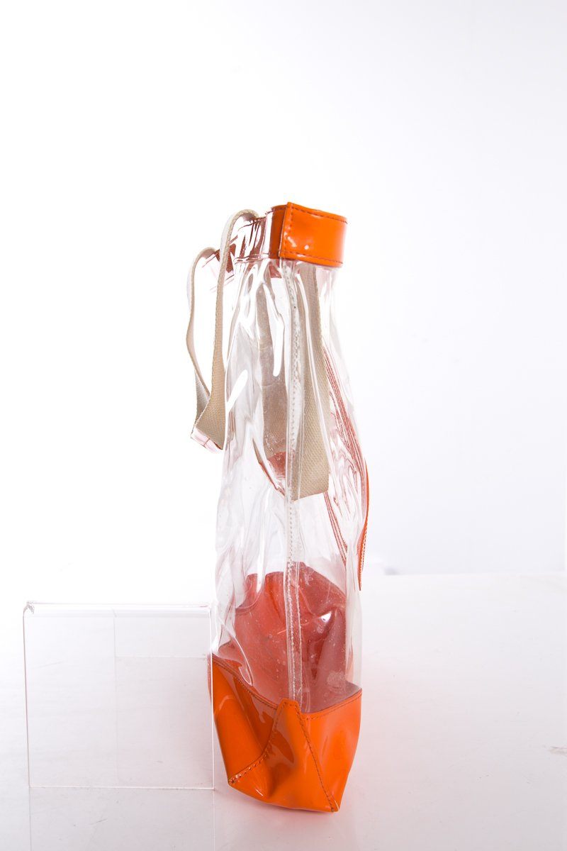Tory Burch Orange PVC Tote
