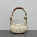 GLAMI MeGLAMIum Ava Chain In Triomphe Canvas White For Women 10in/25cm