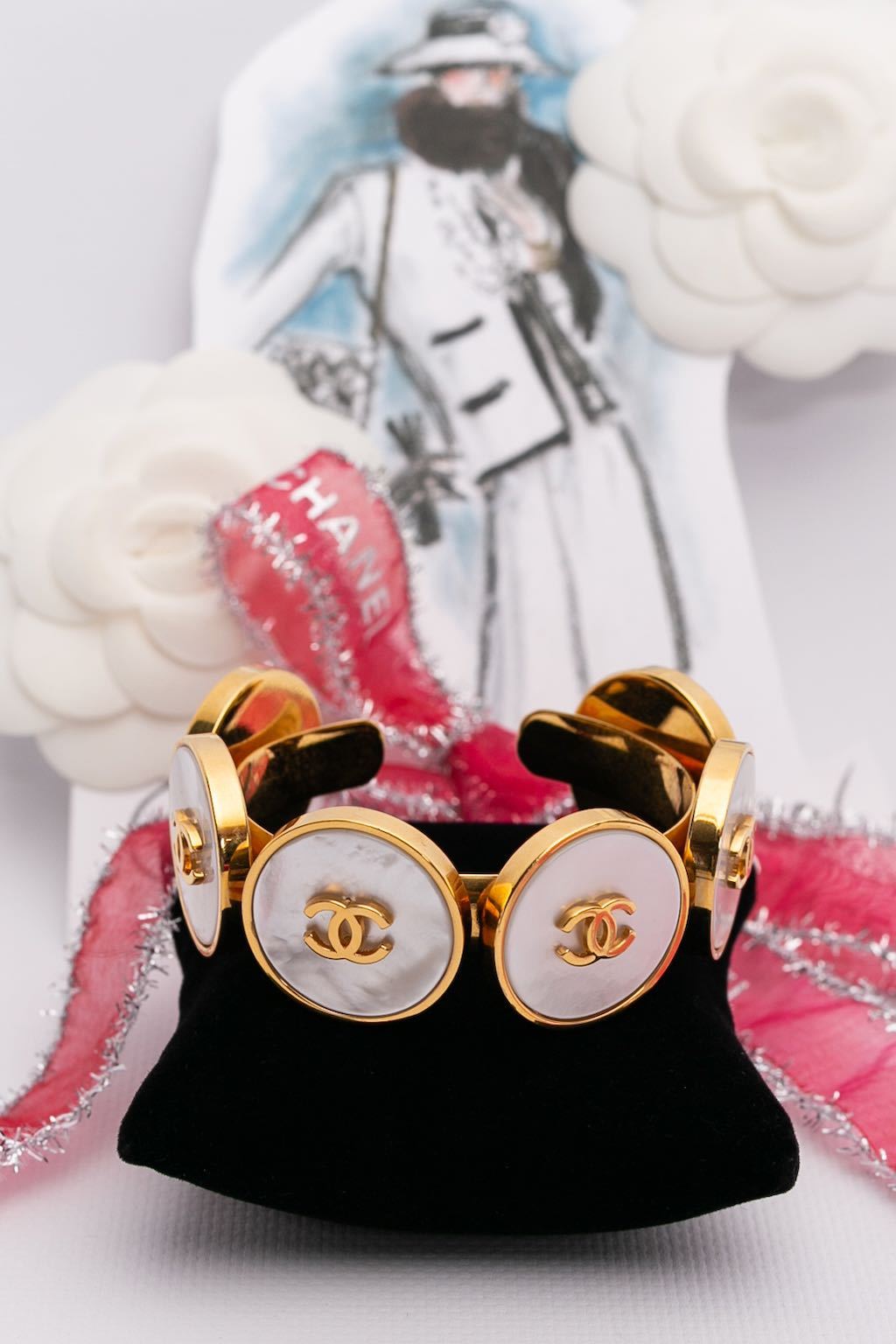 Bracelet nacrÃƒÆ’Ã‚Â© Chanel 1990s