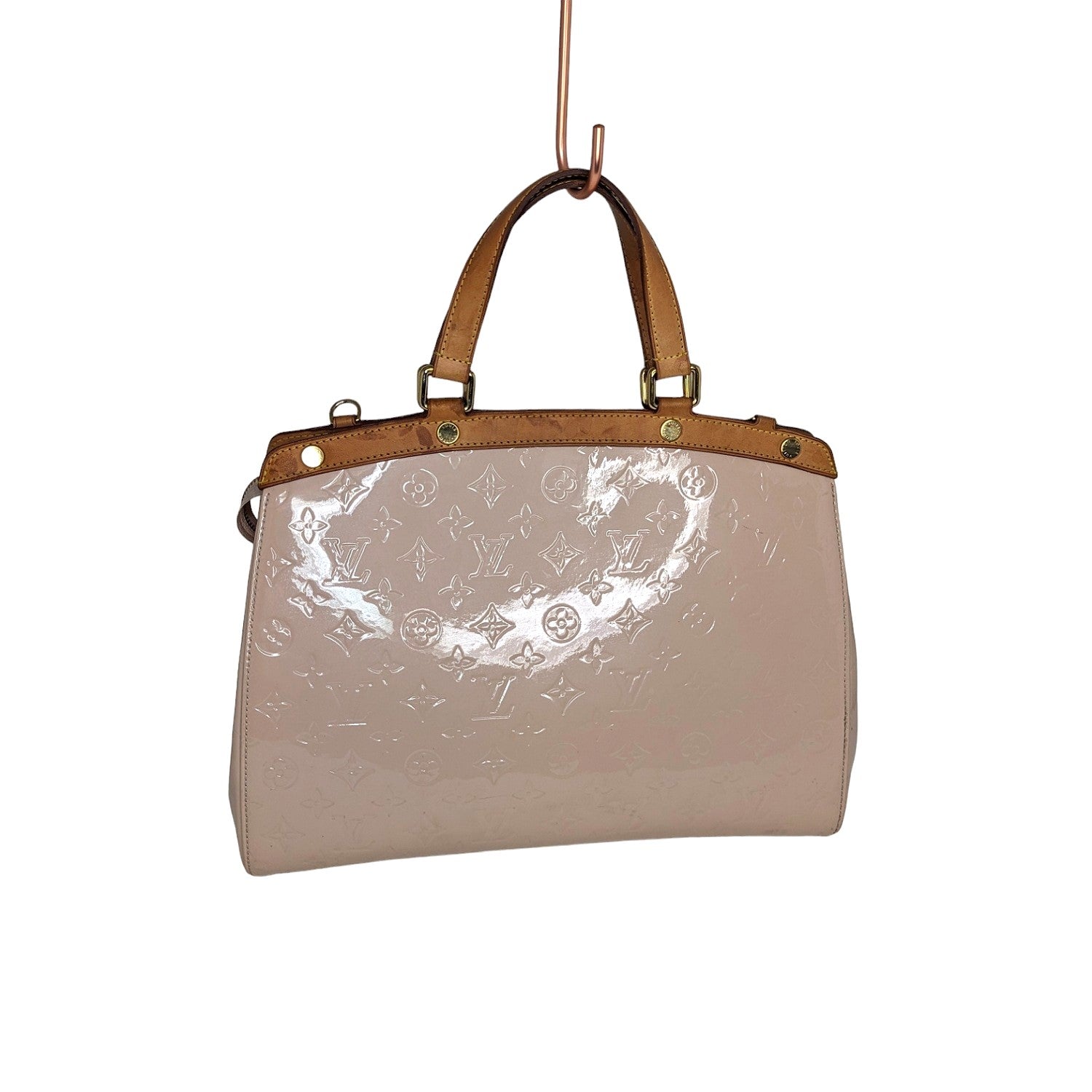 Louis Vuitton 2013 Monogram Vernis Brea GM Satchel