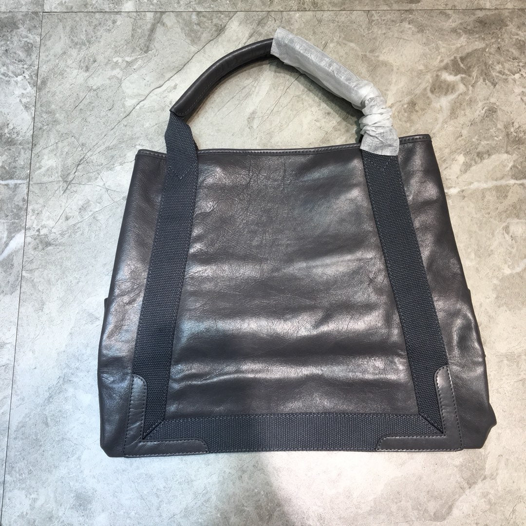 Balen Navy MeGLAMIum Cabas Tote Bag In Gray, For Women,  Bags 14.1in/36cm