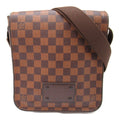 Louis Vuitton Brooklyn Messenger Bag PVC Coated Linen Damiens  Brown  N51210