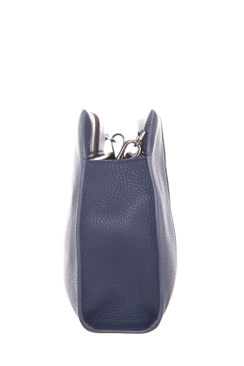 Canvas and Hyde New York Blue & Black Cross-Body