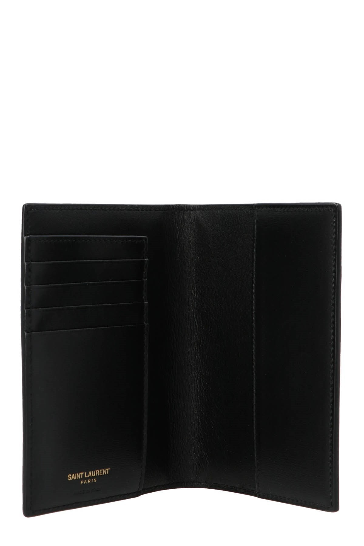 Saint Laurent Men Monogram Passport Holder