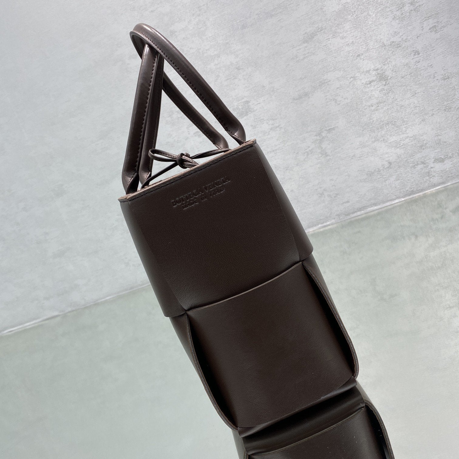 GLAMI Small Arco Tote Bag Dark Brown, For Women, Bags 14.2in/36cm