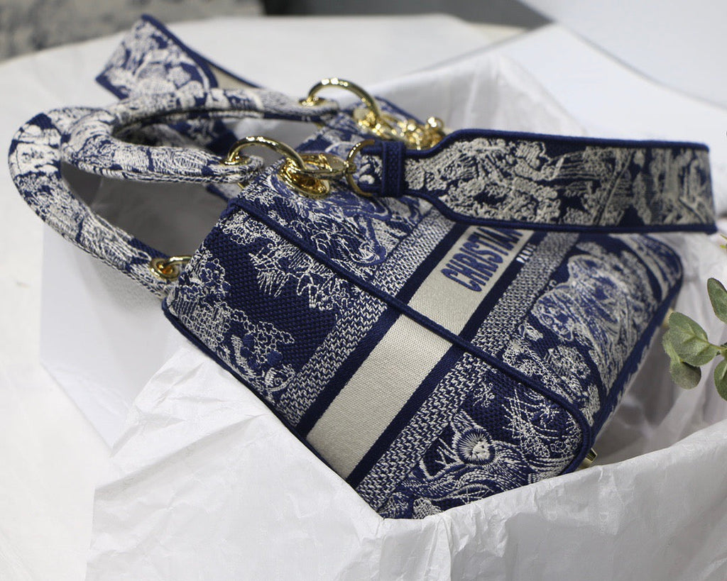 GLAMI MeGLAMIum Lady D-Lite Bag Blue, For Women, WomenÃ¢â‚¬â„¢s Handbags 24cm/9.5in CD M0565ORGO_M928