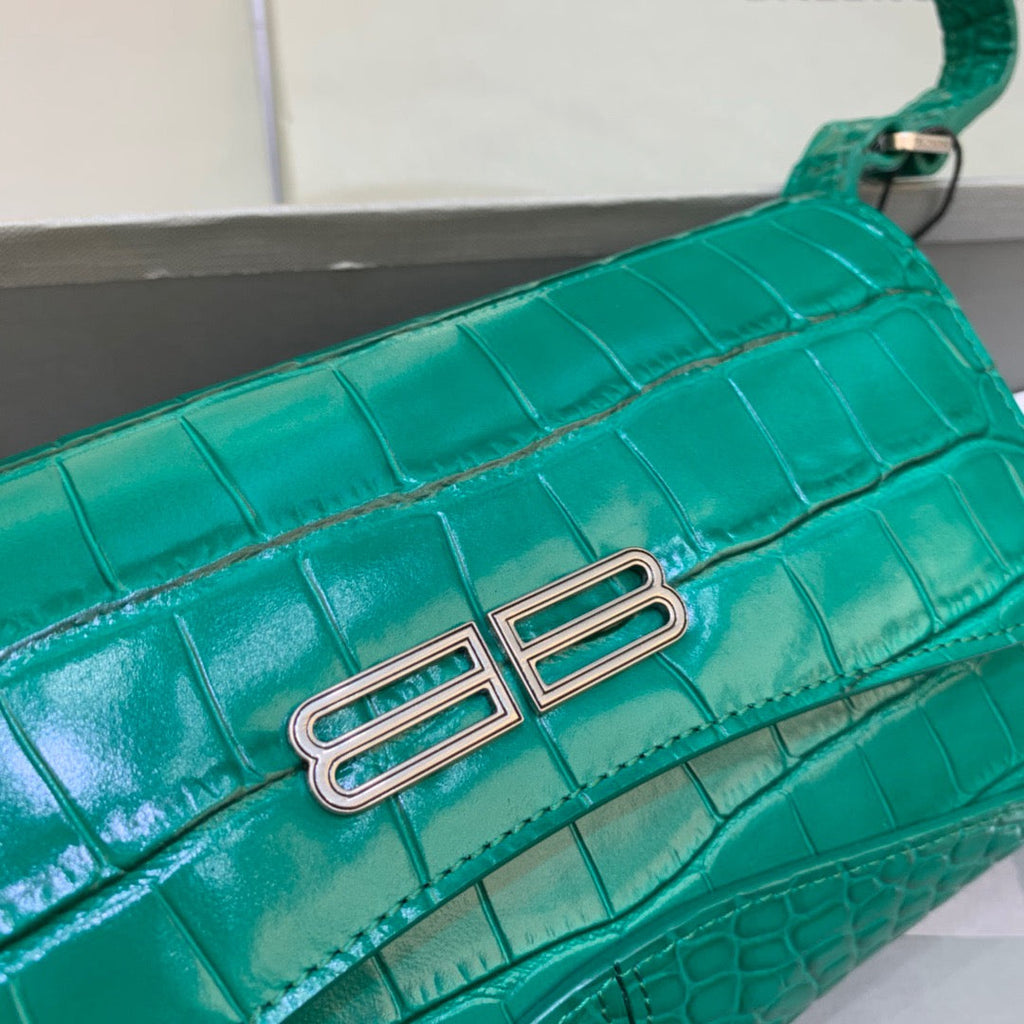 Balen XX Small GlamIap Bag Box Green, For Women,  Bags 10.6in/27cm 6956452108Y3613