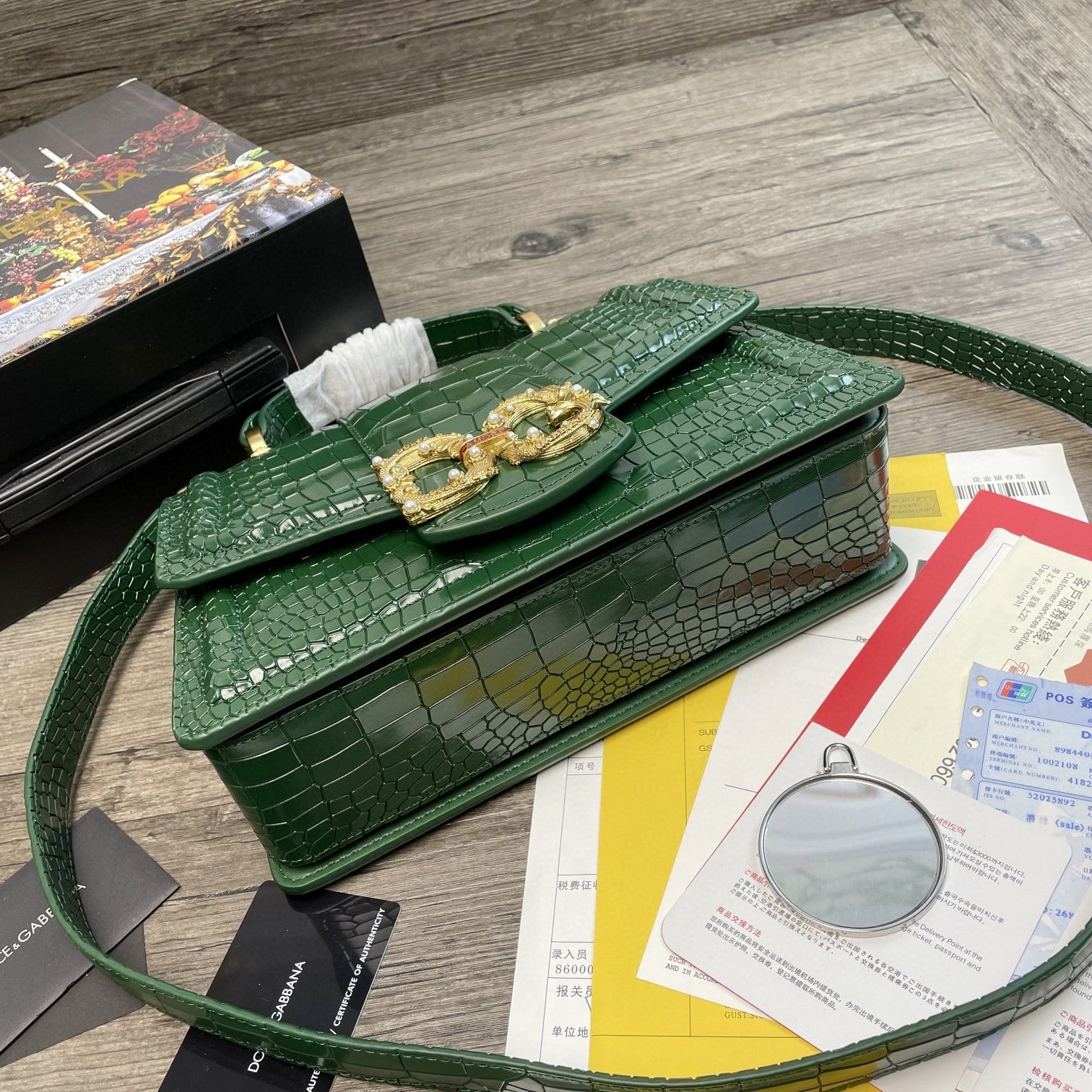 GLAMI Print GLAMI Girls BagÃ‚Â Green For Women 10.6in/27cm GLAMI