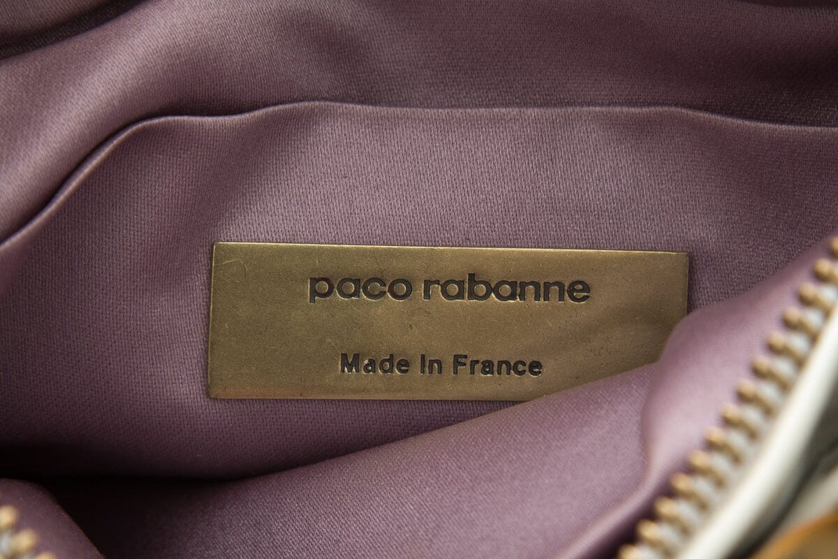 Paco Rabanne Beige Chainmail Cross-Body