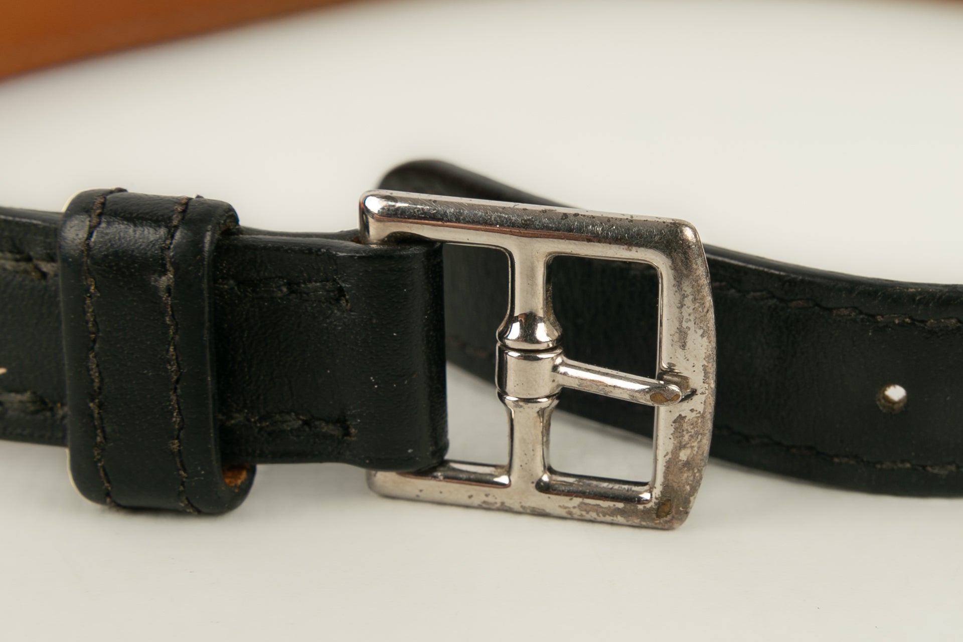 Bracelet / collier en cuir HermÃƒÆ’Ã‚Â¨s