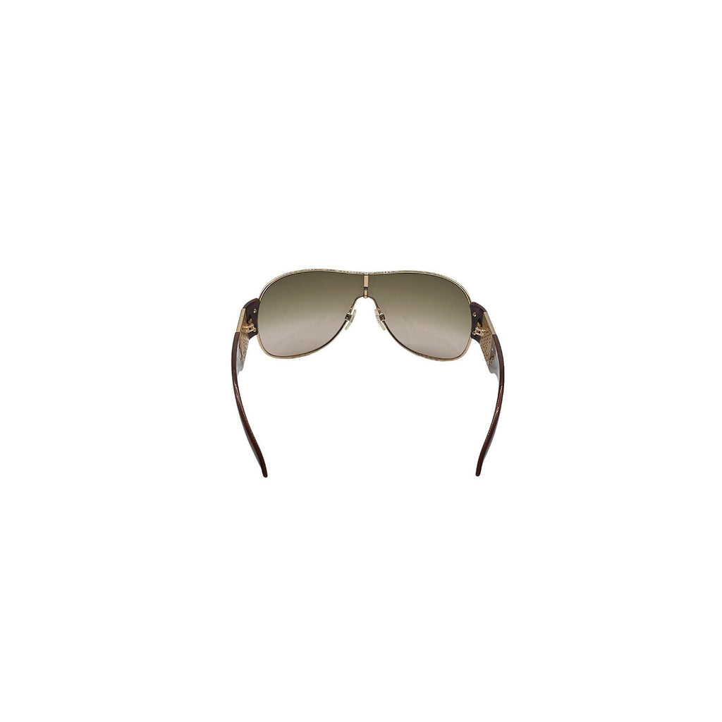 Chanel 4154 CC Shield Aviator Sunglasses