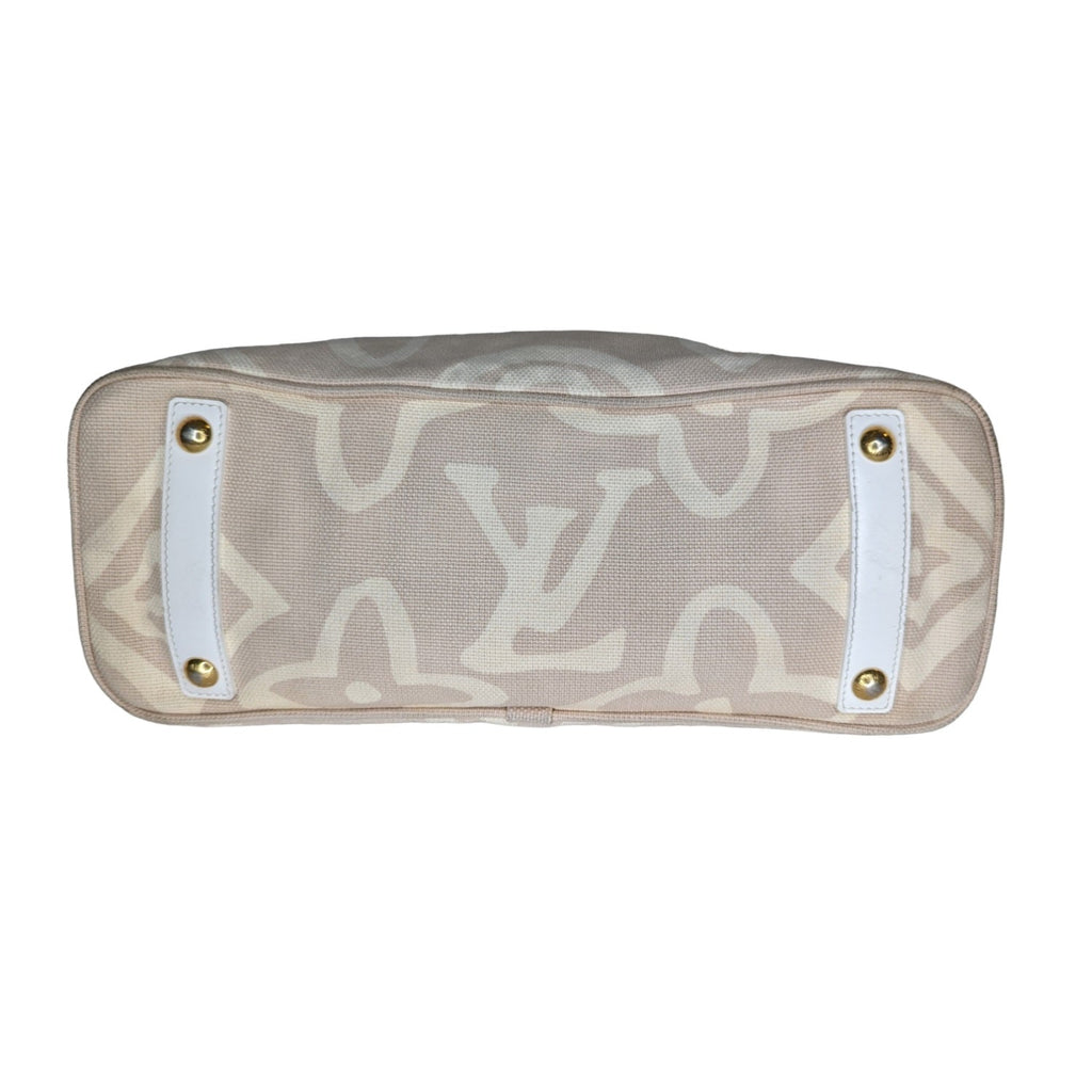 Louis Vuitton Limited Edition Beige Tahitienne Cabas Bag