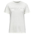Dior MMXX Together Apart Print Washed Cotton Linen Sleeve Tshirt