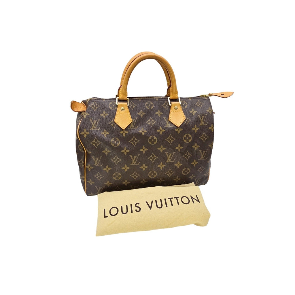 Louis Vuitton Monogram Speedy 30 Satchel