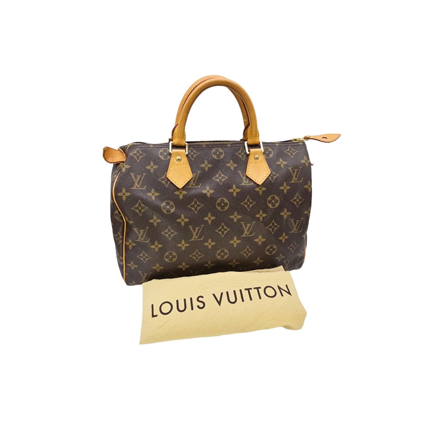 Louis Vuitton Monogram Speedy 30 Satchel