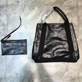Balen Navy MeGLAMIum Cabas Tote Bag In Black, For Women,  Bags 14.1in/36cm