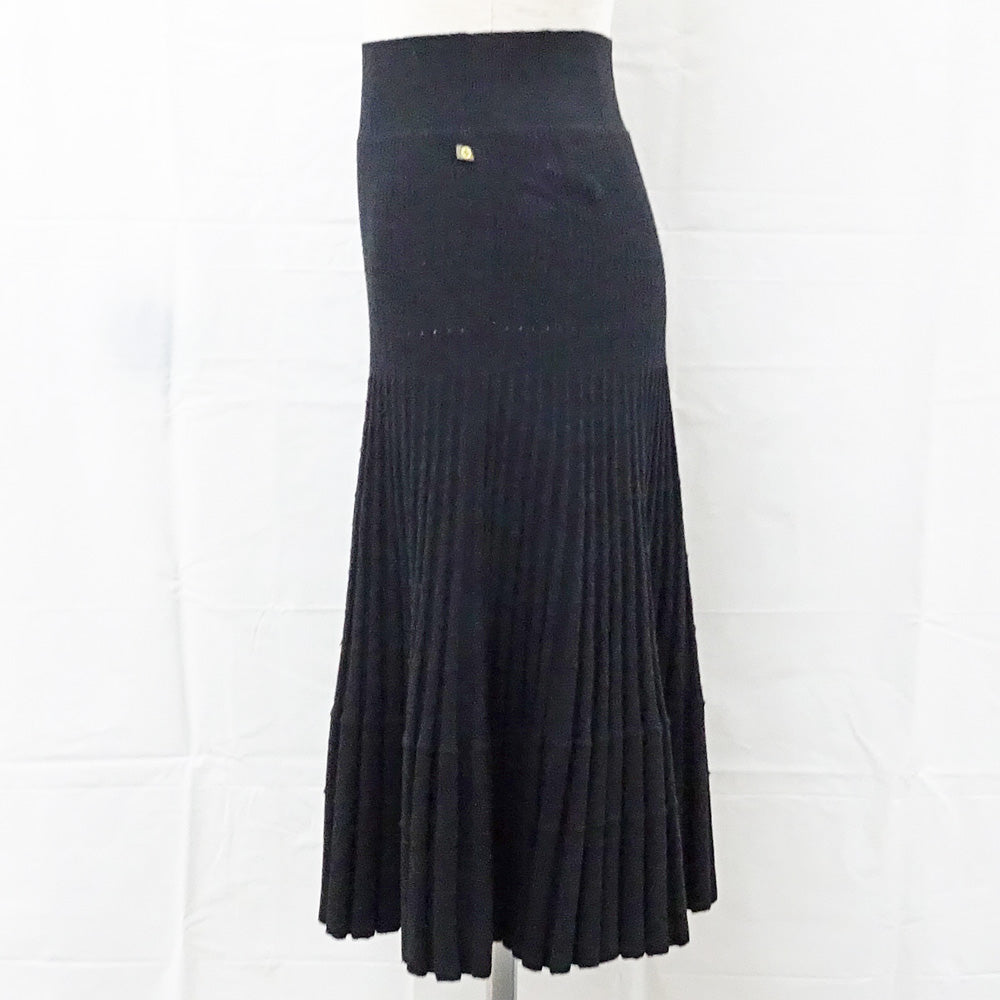 Louis Vuitton S RW172W Black Wool Italian  Clothes Women's