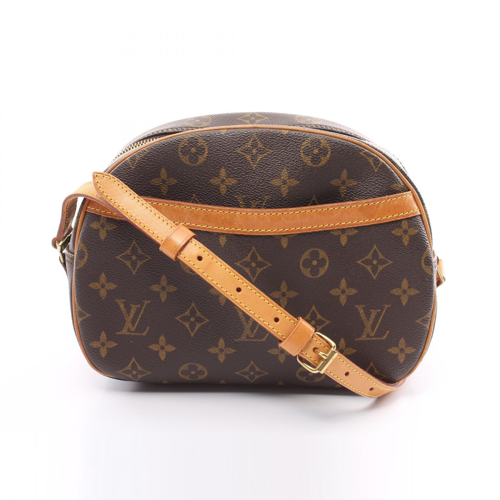 Louis Vuitton Monogram  Blois Shoulder Bag Canvas Shoulder Bag