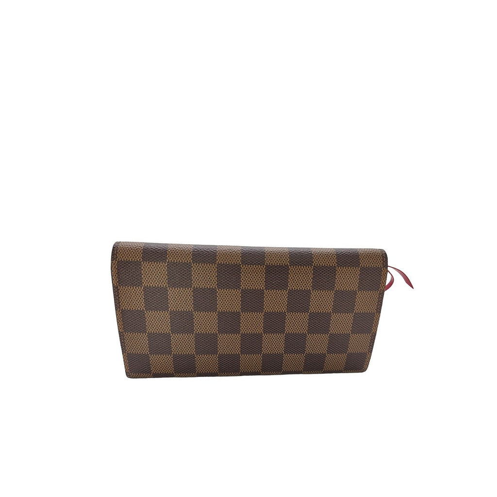 Louis Vuitton Damier Ebene Emilie Wallet