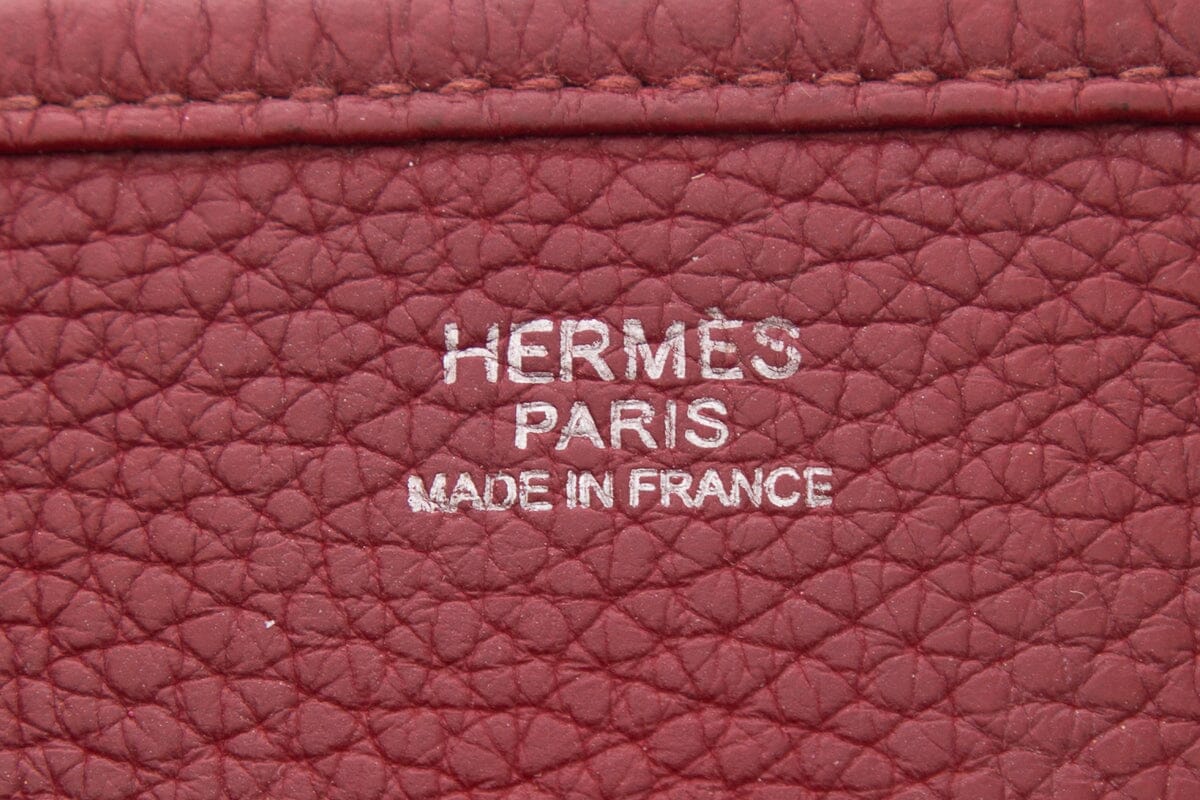 HermÃƒÆ’Ã‚Â¨s Red Evelyne Handbag GM