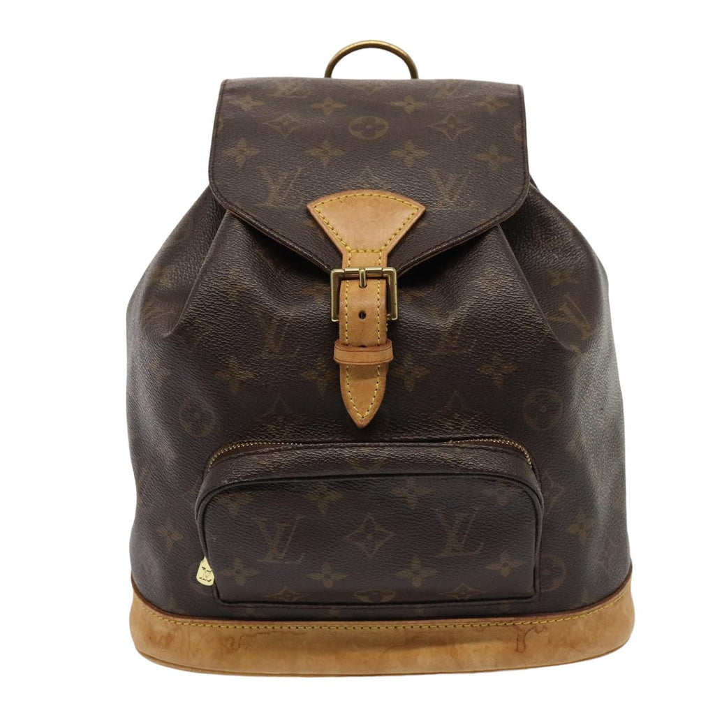 Louis Vuitton Montsouris  Canvas Backpack Bag