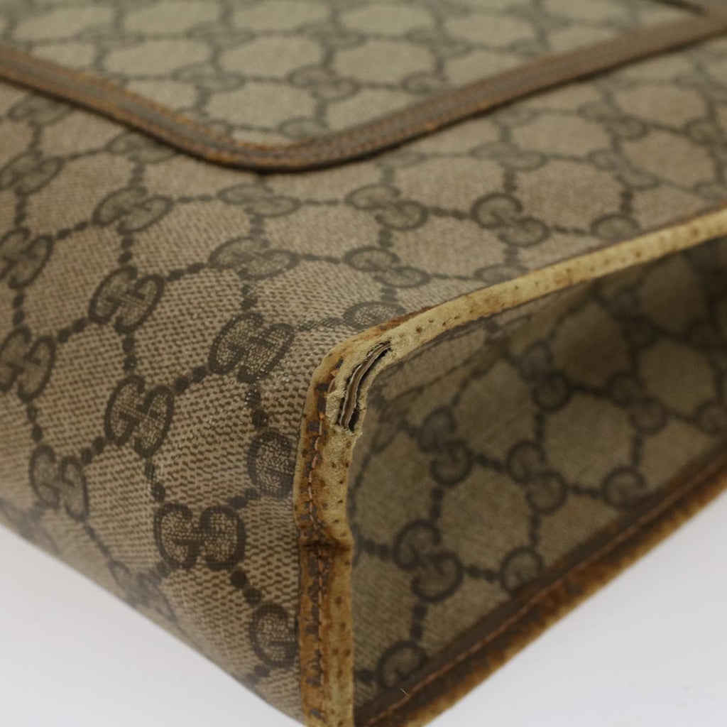 GUCCI GG Canvas Web Sherry Line Tote Bag Beige Red Green 89.02.997 ep1045