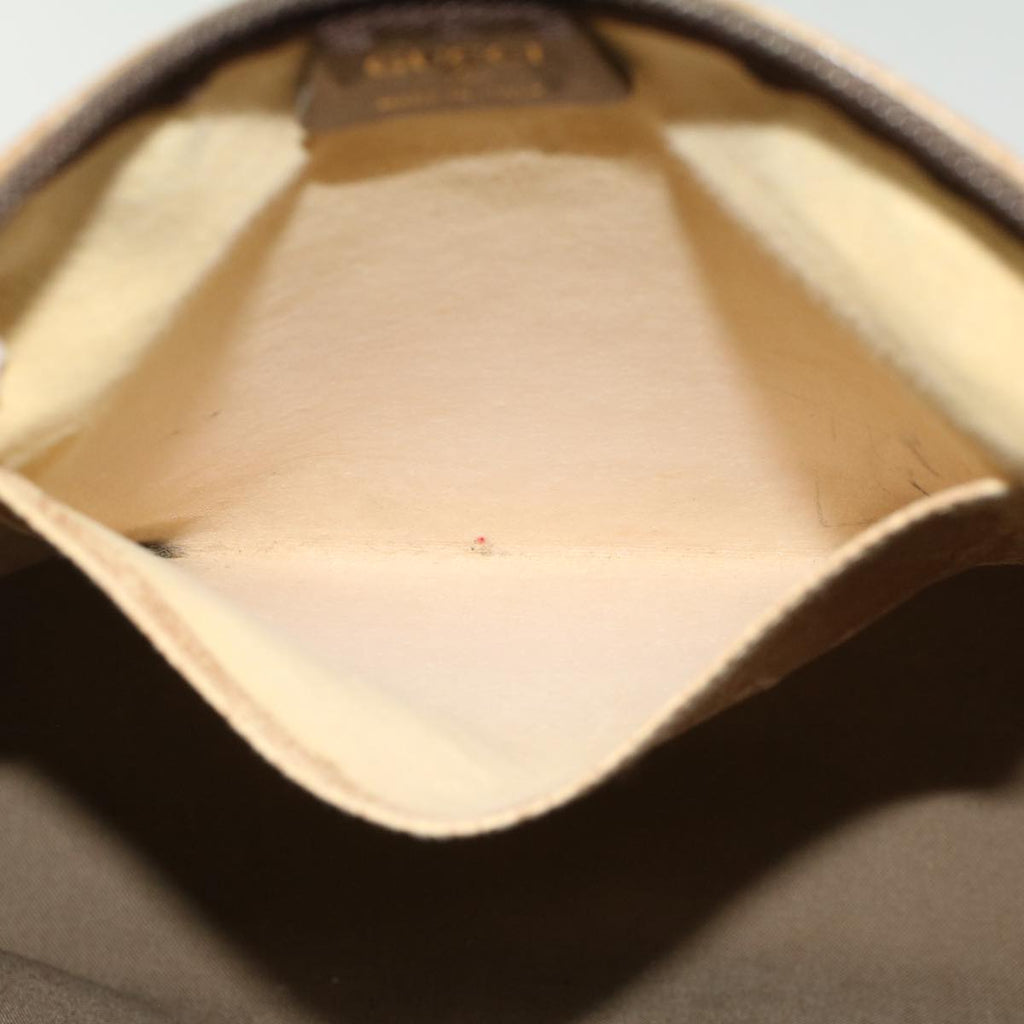 GUCCI GG Plus Canvas Web Sherry Line Tote Bag Beige Red Green ep1048