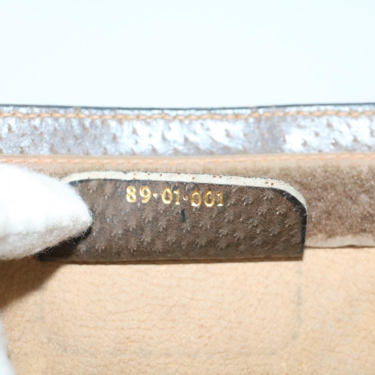 GUCCI GG Canvas Web Sherry Line Clutch Bag Beige Red 89•01•001 ep1055