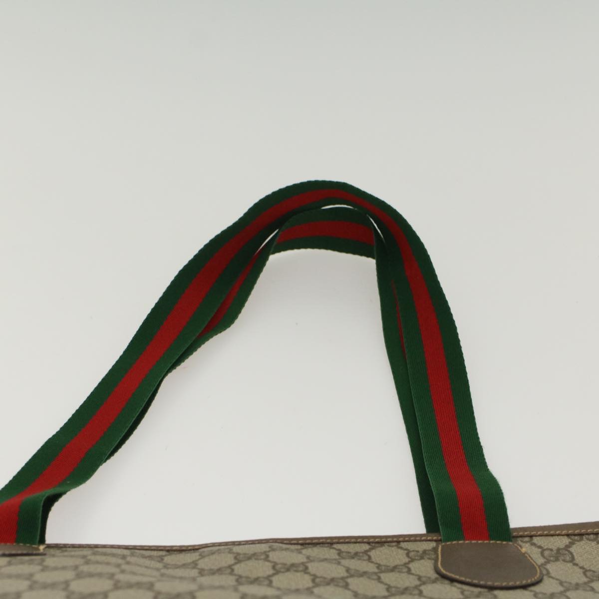 GUCCI GG Canvas Web Sherry Line Shoulder Bag Beige Red Green ep1163