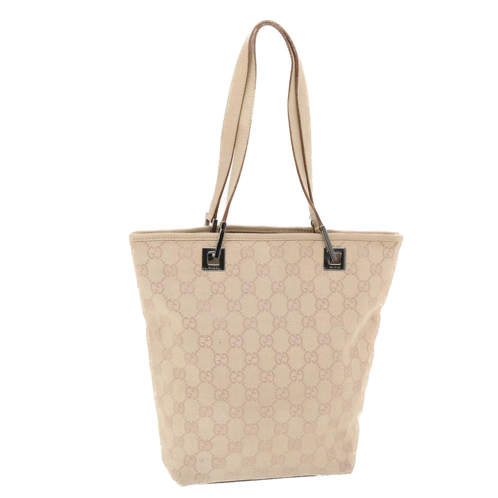 GUCCI GG Canvas Tote Bag Beige 31244 ep1205