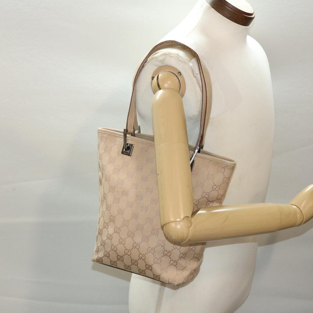 GUCCI GG Canvas Tote Bag Beige 31244 ep1205