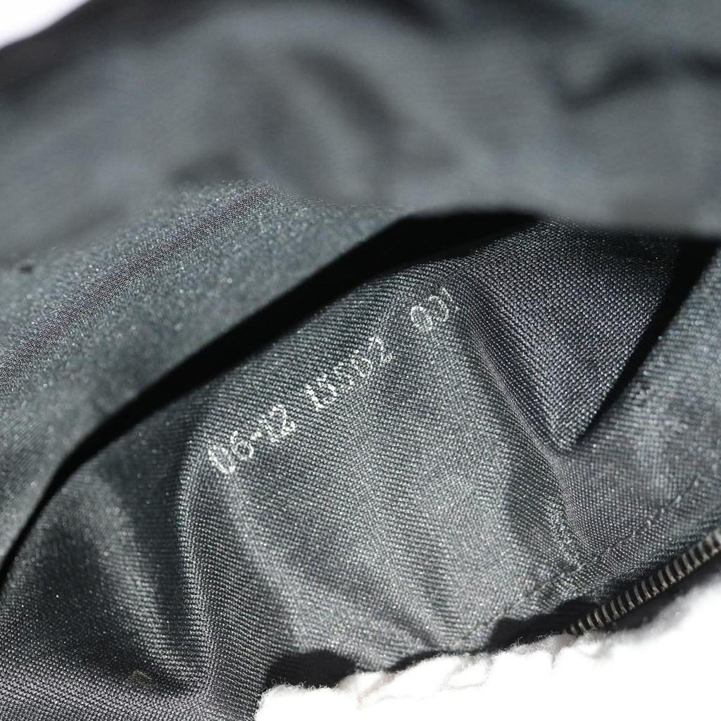 FENDI Zucca Canvas Shoulder Bag Nylon Black ep1271