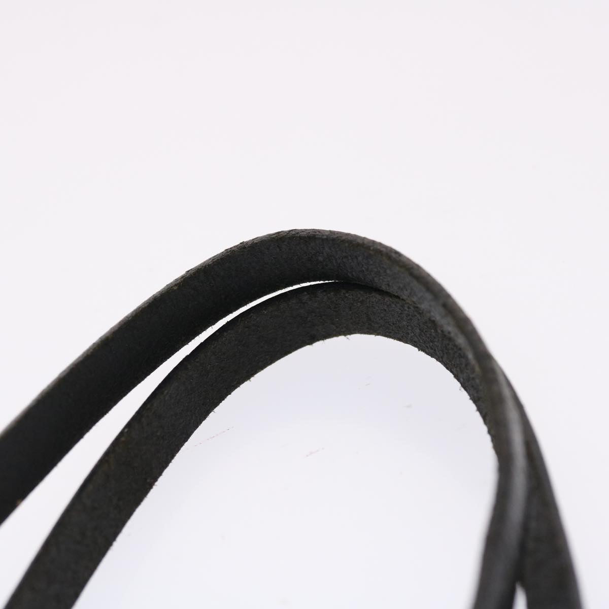 FENDI Zucca Canvas Shoulder Bag Nylon Black ep1271