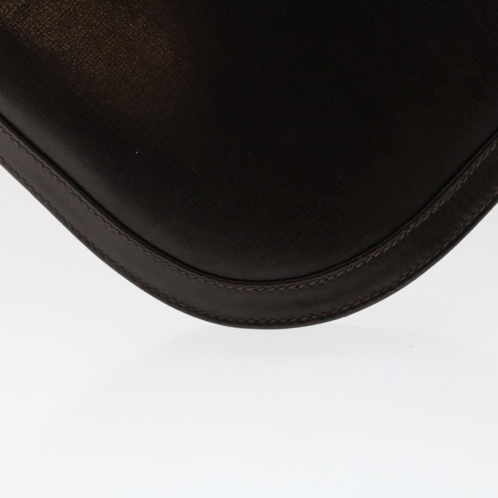 GUCCI Shoulder Bag Leather Brown ep1303
