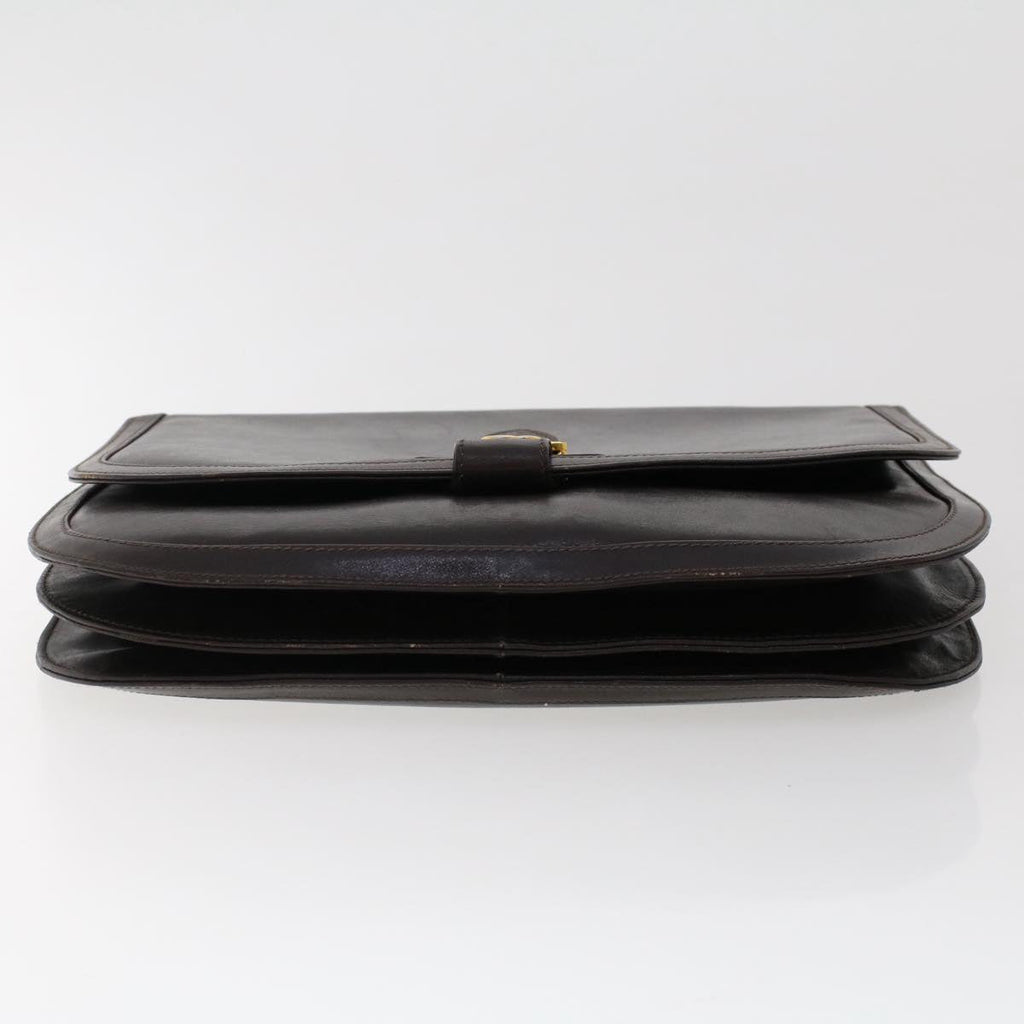 GUCCI Shoulder Bag Leather Brown ep1303