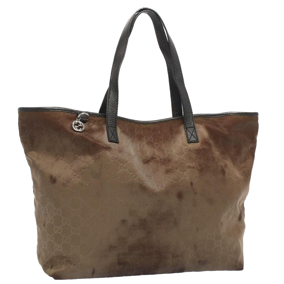 GUCCI GG Canvas Tote Bag Brown 211525 ep1487