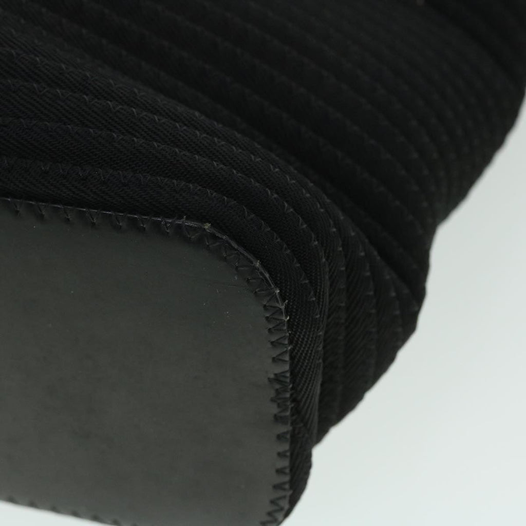 GUCCI Bamboo Hand Bag Canvas Black ep1561